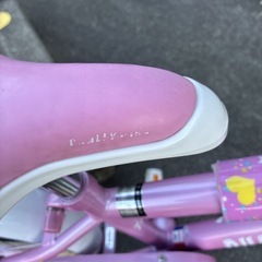 補助輪付き 子供用自転車 女の子用の画像