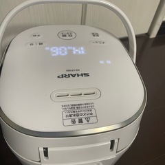 NO262中古品　SHARP  炊飯器 3合炊き KS-CF05D-W シャープ 3合の画像
