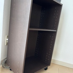 【即日引渡可】ニトリ カラーボックス 可動棚　タイヤ付きの画像