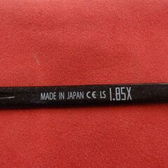 ハズキルーペ 1.85倍 ブラック ラメ入り【モノ市場東浦店】125の画像