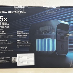 新品未開封 EcoFlow DELTA 3 Plus ポータブル電源の画像