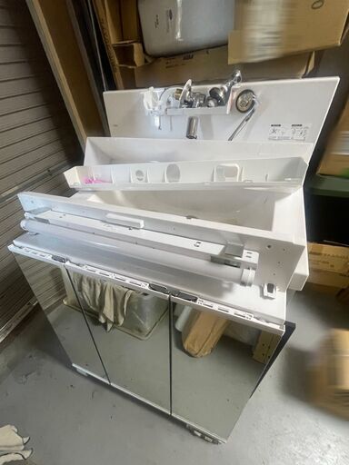 【取引中】LIXIL  洗面化粧台  EV  間口750mm  洗面台