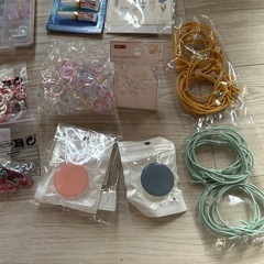 ハンドメイド まとめ売り ビーズ  手芸 ナスカン 花の画像