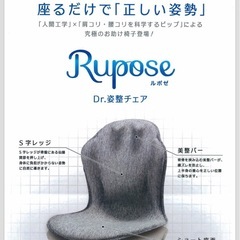 ✅ ピップ（株） ルポゼ Dr. 姿整チェア ブラウン 骨盤矯正 矯正チェアの画像