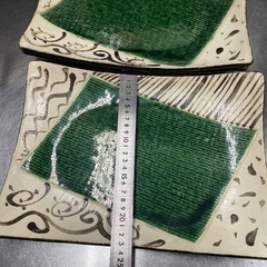 四角大皿3枚セットの画像
