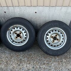 スタッドレス４本セット　165R13 8PR ブリザックVL1の画像