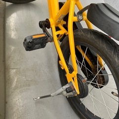 HUMMER ハマー　子供用自転車　16インチ　黄色　の画像