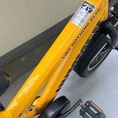 HUMMER ハマー　子供用自転車　16インチ　黄色　の画像