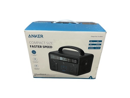 【新品】ANKER PowerHouse Ⅱ 400 大容量バッテリー