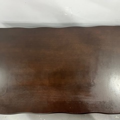 【🤩重厚感あり‼️】ニトリブラウン色ローテーブルの画像