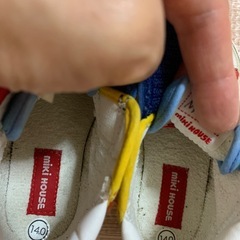 ミキハウスMiki house セカンドシューズ14cmの画像