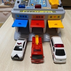 緊急車両ステーションの画像