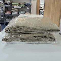 落ち着いたキャメルカーテン 幅150×丈200cm 4枚セット の画像
