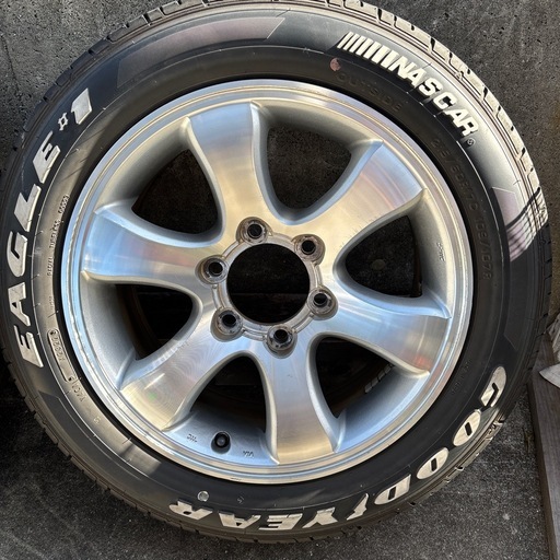 値下げ　ハイエース　120系プラドホイール　ナスカ