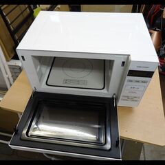 札幌★イオン◆フラット庫内電子レンジ◆500W◆HC-TMT181-WH◆2022年の画像