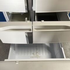 【大容量】MITSUBISHI 6ドア冷蔵庫 MR-R47W-S 2013年製 通電確認済み 465L 早い者勝ち 引取歓迎 配送OKの画像