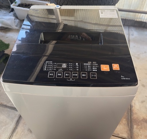 6kg全自動洗濯機 2019年モデル(EAW-601A)