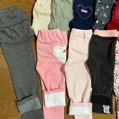 1本200  裏起毛 スボン 70～90の画像
