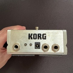 KORG DT-10 デジタルチューナー コルグ　シルバー ギター ベース エレアコ　　の画像