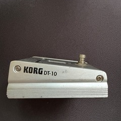 KORG DT-10 デジタルチューナー コルグ　シルバー ギター ベース エレアコ　　の画像