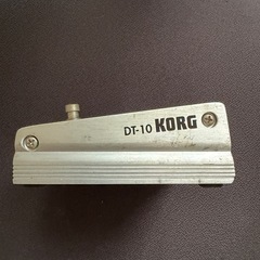KORG DT-10 デジタルチューナー コルグ　シルバー ギター ベース エレアコ　　の画像
