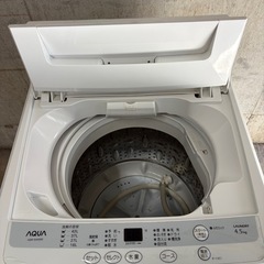 AQUA 全自動洗濯機 4.5kgの画像