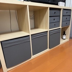 IKEAカラックス　キューブボックス
の画像