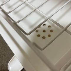 ニトリ 2段食器ラック 水切りラックの画像