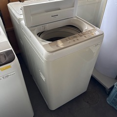 配達応談 2017年 パナソニック 6.0kg 全自動洗濯機 NA-F60B10 動作確認済の画像