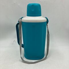 【美品！長期保管品】ピートル2000 2.0L/1.5L両用 ペットボトルクーラー アウトドア 野外活動 緑 1点の画像