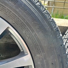 Goodyear スタッドレス 17インチ ホイールセット　　225/65R17の画像
