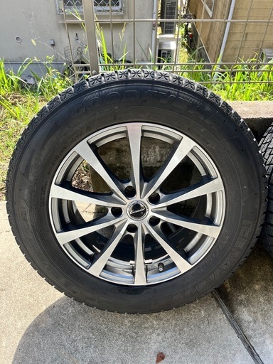 Goodyear スタッドレス 17インチ ホイールセット　　225/65R17 CX-5 ハリアー　エクストレイル等
