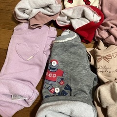 裏起毛トップス 80～95の画像