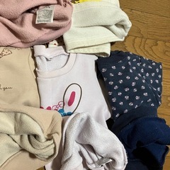 裏起毛トップス 80～95の画像