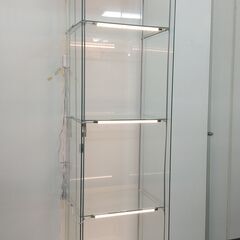 【中古】ディスプレイケース（ライト付き）４段棚　3台セットの画像