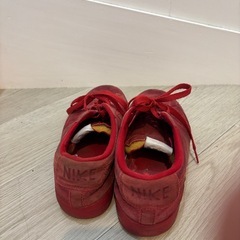 【27】ジャンク　NIKE BLAZER LOW PRM VNTG 赤 ナイキの画像