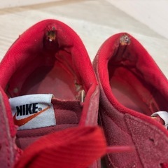 【27】ジャンク　NIKE BLAZER LOW PRM VNTG 赤 ナイキの画像