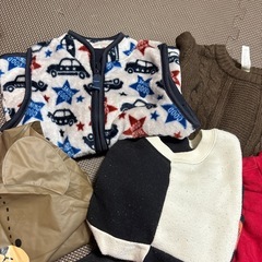 【取引中】キッズ冬服110前後まとめ売りの画像