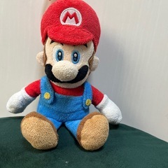 スーパーマリオ　ぬいぐるみ　体長約22センチの画像