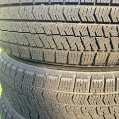 155/65R14 スタッドレスタイヤ　BS VRX2　2023年製8分山以上　4本セットの画像