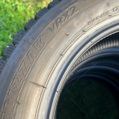 155/65R14 スタッドレスタイヤ　BS VRX2　2023年製8分山以上　4本セットの画像