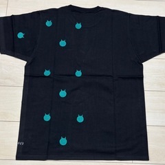 新品　L猫ドットTシャツの画像