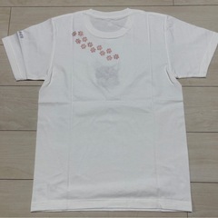 新品猫刺繍TシャツSの画像