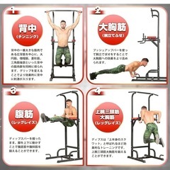 懸垂マシン/ぶら下がり健康器の画像