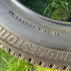 175/65R14 BS スタッドレスタイヤ バリ山 2本セット 2023年製 の画像