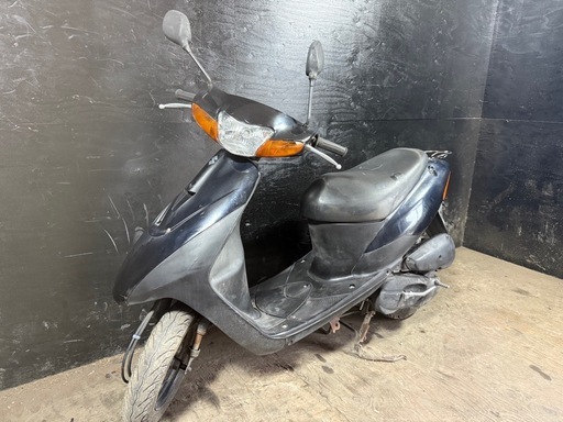 ★支払総額3.3万円★激安バイク続々入荷中！ なんでも買取ます！ スズキ レッツ2 黒 CA1PA 人気のレッツ2！ 2ストのためオイル注ぎ足すだけ！ バッテリー新品！ ちょっとした足に♪