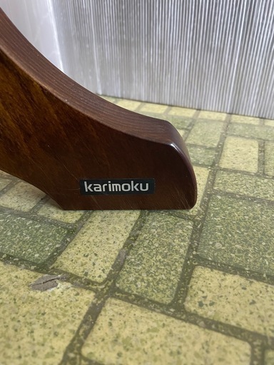 【引取限定】中古品　カリモク　karimoku コロニアル　ポールスタンド