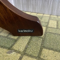 【引取限定】中古品　カリモク　karimoku コロニアル　ポールスタンドの画像