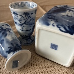 🌹酒器セットと脚付酒盃🌹の画像
