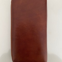 BODSON ブラウンレザー 長財布　数回使用の画像